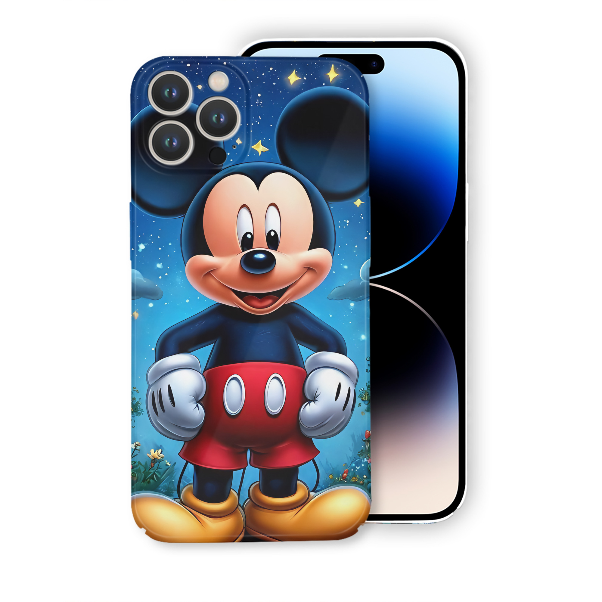（画像用） ミッキーマウス Mickey Mouse 【iPhone 14シリーズ対応】ハードケース